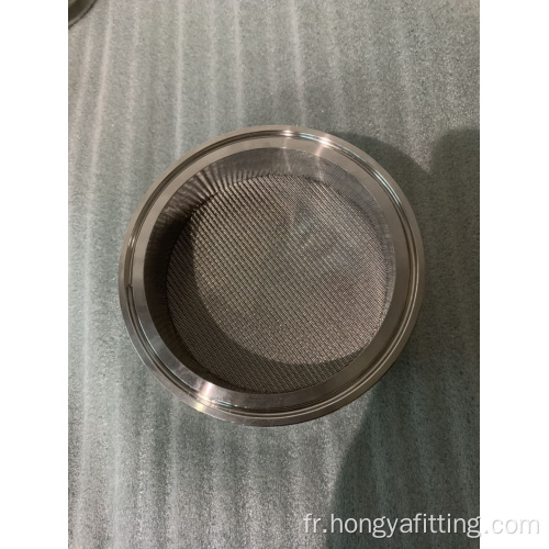 Disque filtrant fritté en acier inoxydable 1um